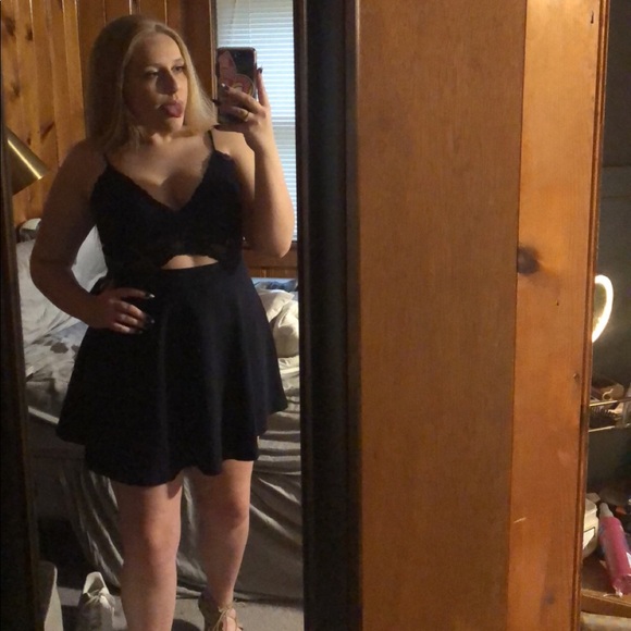 navy blue dress - Picture 3 of 3